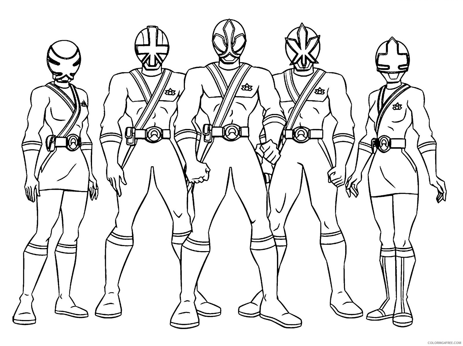 Power Rangers Coloring Pages TV Film Printable 2020 06851 Coloring4free