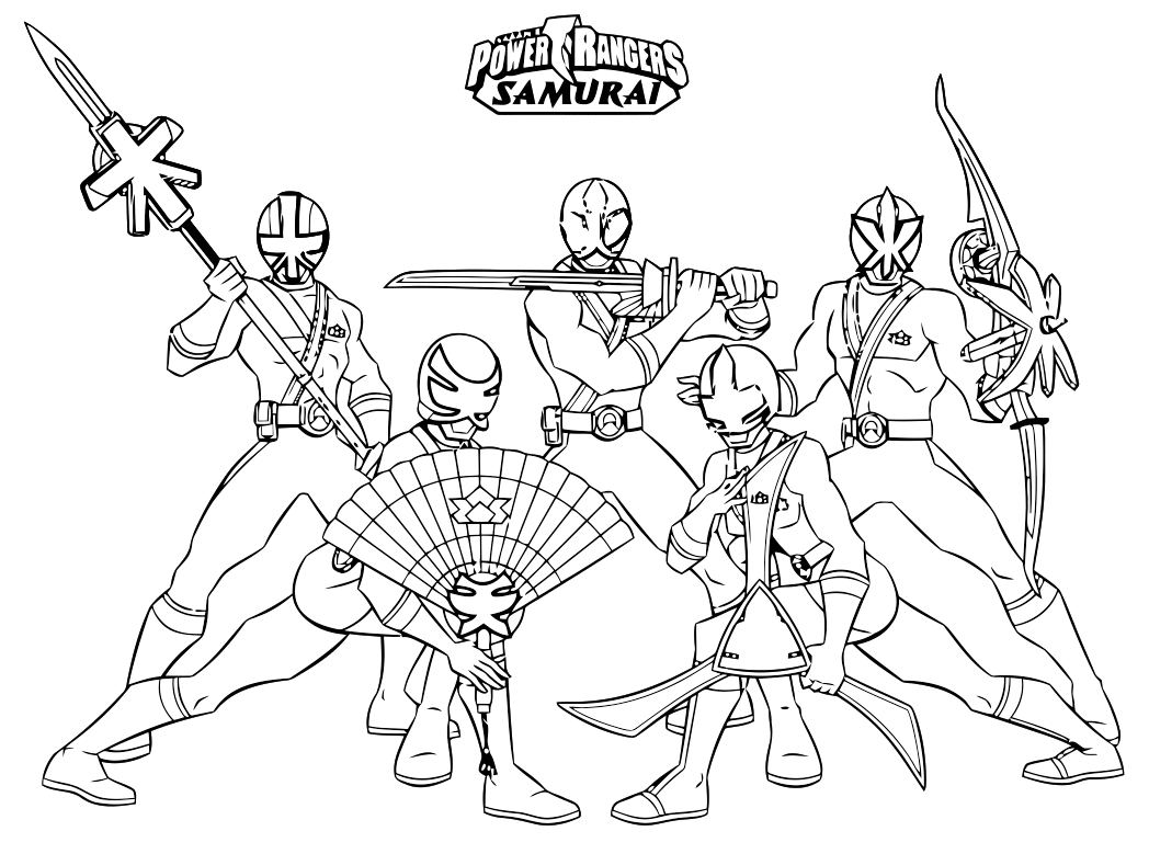 Power Rangers Coloring Pages TV Film for boys free Printable 2020 06675 Coloring4free