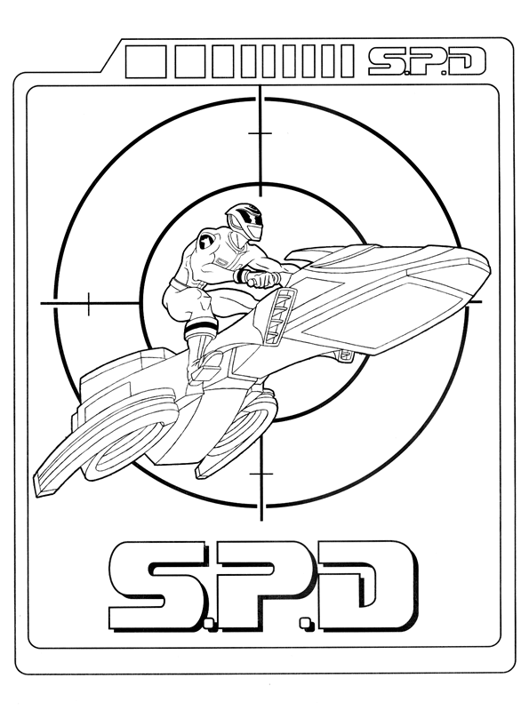 Power Rangers Coloring Pages TV Film power rangers 10 Printable 2020 06744 Coloring4free