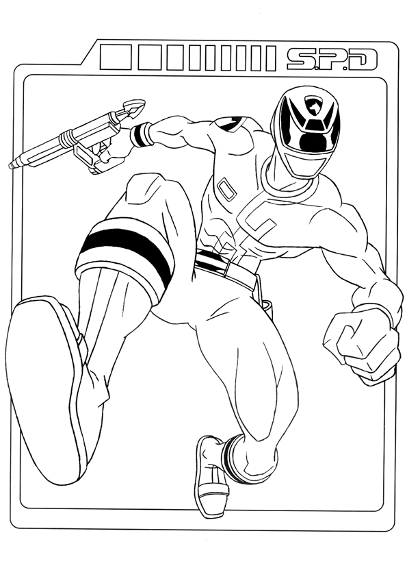 Power Rangers Coloring Pages TV Film power rangers 11 Printable 2020 06746 Coloring4free