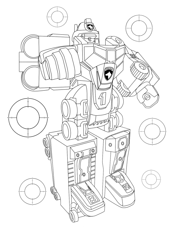 Power Rangers Coloring Pages TV Film power rangers 12 Printable 2020 06748 Coloring4free