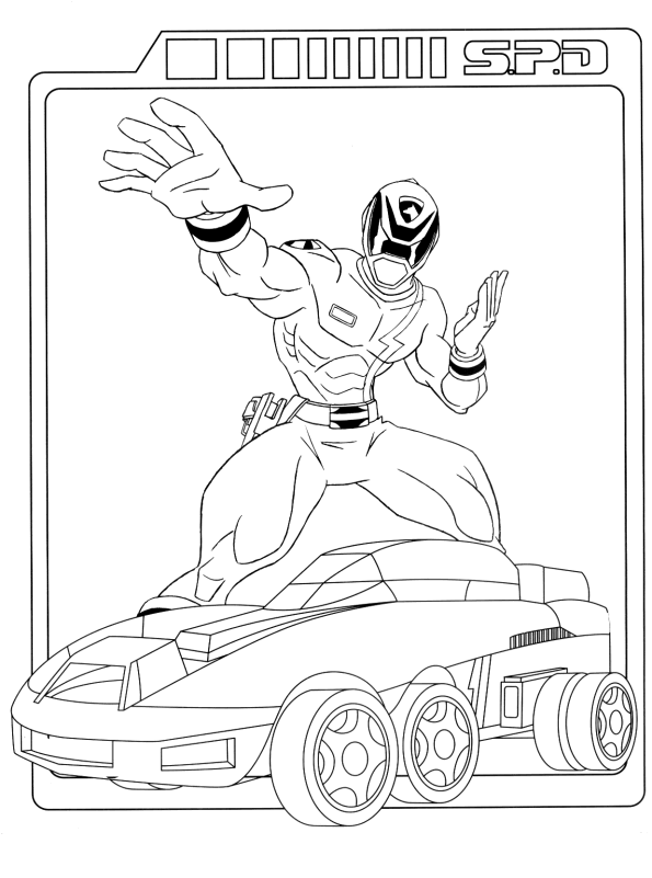 Power Rangers Coloring Pages TV Film power rangers 22 Printable 2020 06767 Coloring4free