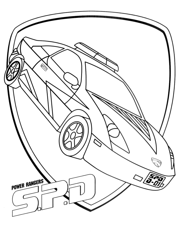 Power Rangers Coloring Pages TV Film power rangers 24 Printable 2020 06771 Coloring4free
