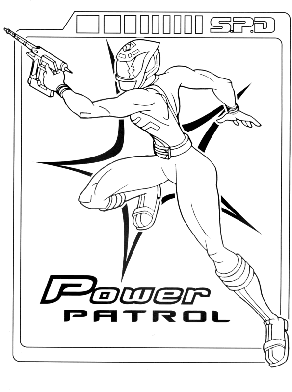 Power Rangers Coloring Pages TV Film power rangers 26 Printable 2020 06775 Coloring4free