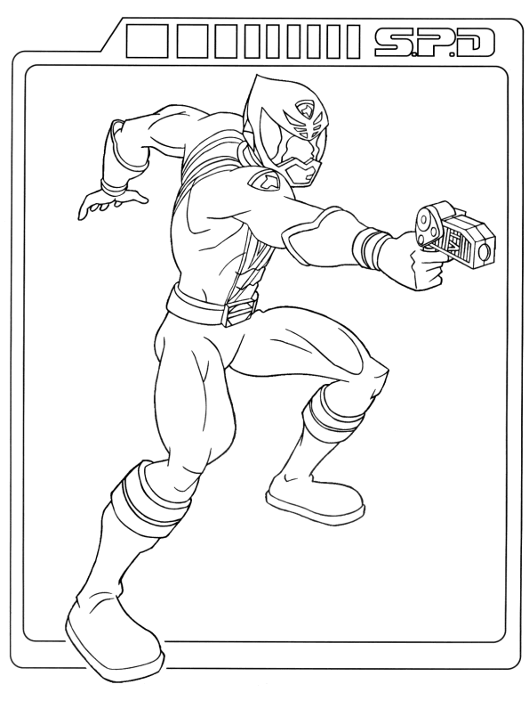 Power Rangers Coloring Pages TV Film power rangers 31 Printable 2020 06784 Coloring4free