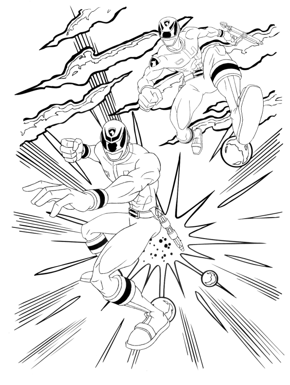 Power Rangers Coloring Pages TV Film power rangers 4 Printable 2020 06793 Coloring4free
