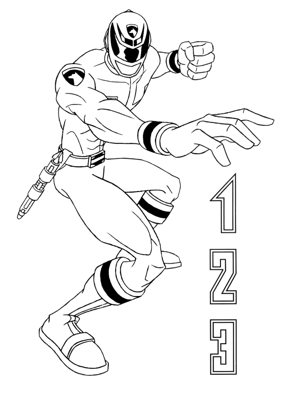 Power Rangers Coloring Pages TV Film power rangers 41 Printable 2020 06796 Coloring4free