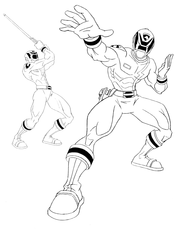 Power Rangers Coloring Pages TV Film power rangers 42 Printable 2020 06797 Coloring4free