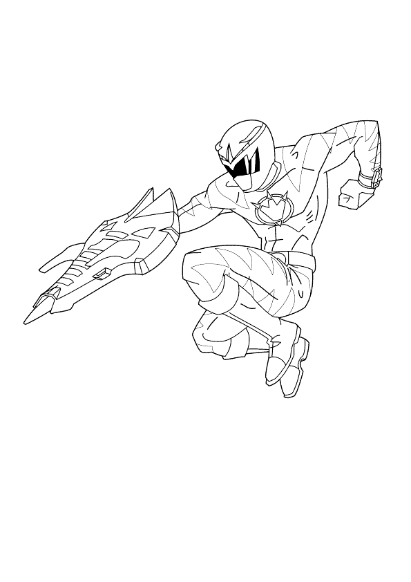 Power Rangers Coloring Pages TV Film power rangers 61 Printable 2020 06818 Coloring4free