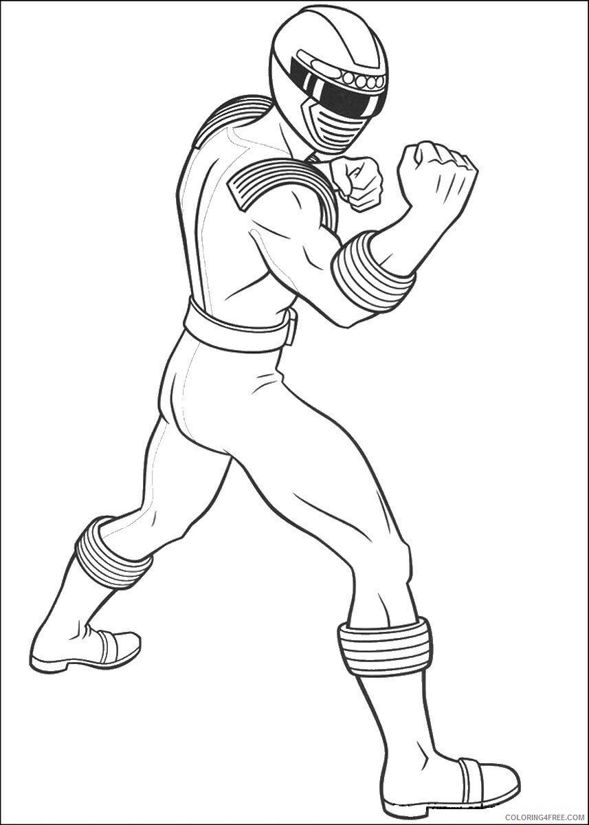 Power Rangers Coloring Pages TV Film power rangers 85 Printable 2020 06717 Coloring4free
