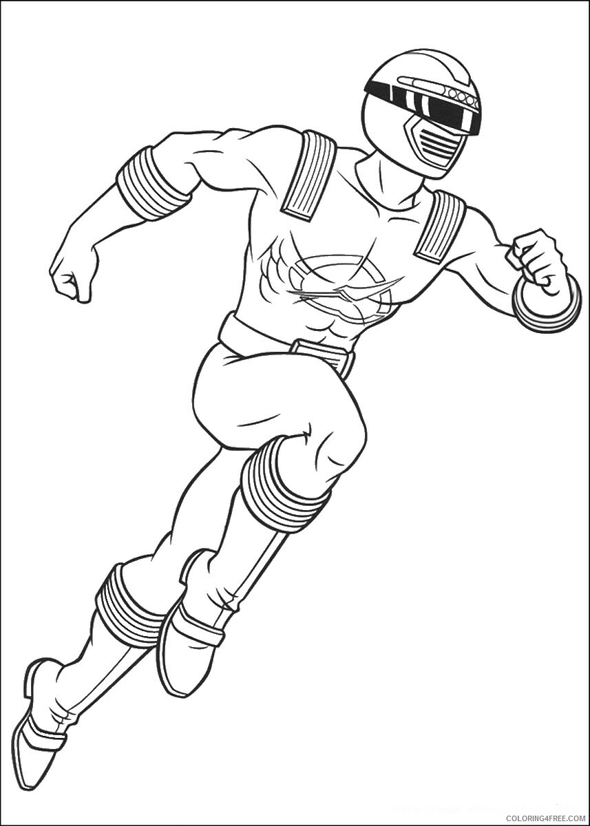 Power Rangers Coloring Pages TV Film power rangers 86 Printable 2020 06718 Coloring4free
