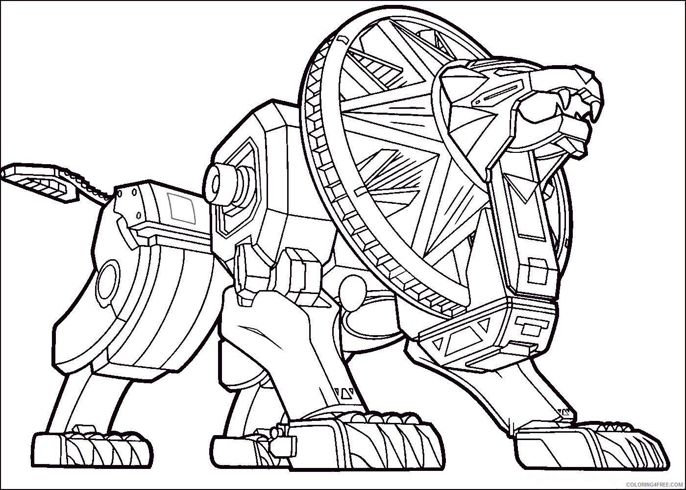 Power Rangers Coloring Pages TV Film power rangers 97 Printable 2020 06725 Coloring4free