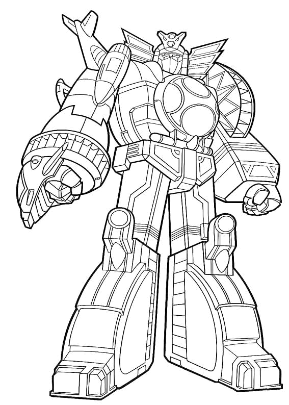Power Rangers Coloring Pages TV Film power rangers NUM77 Printable 2020 06734 Coloring4free