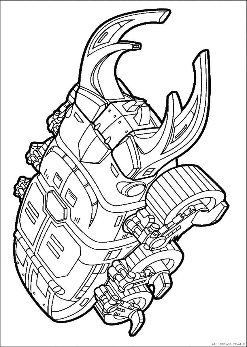 Power Rangers Coloring Pages TV Film power_ranger_81 Printable 2020 06693 Coloring4free