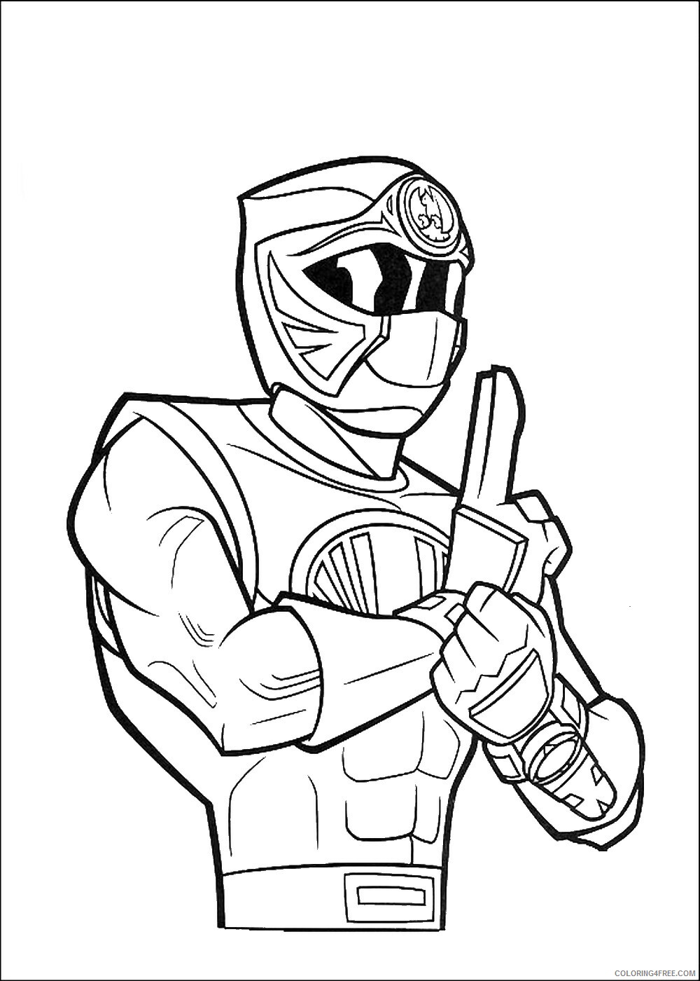 Power Rangers Coloring Pages TV Film power_ranger_82 Printable 2020 06694 Coloring4free