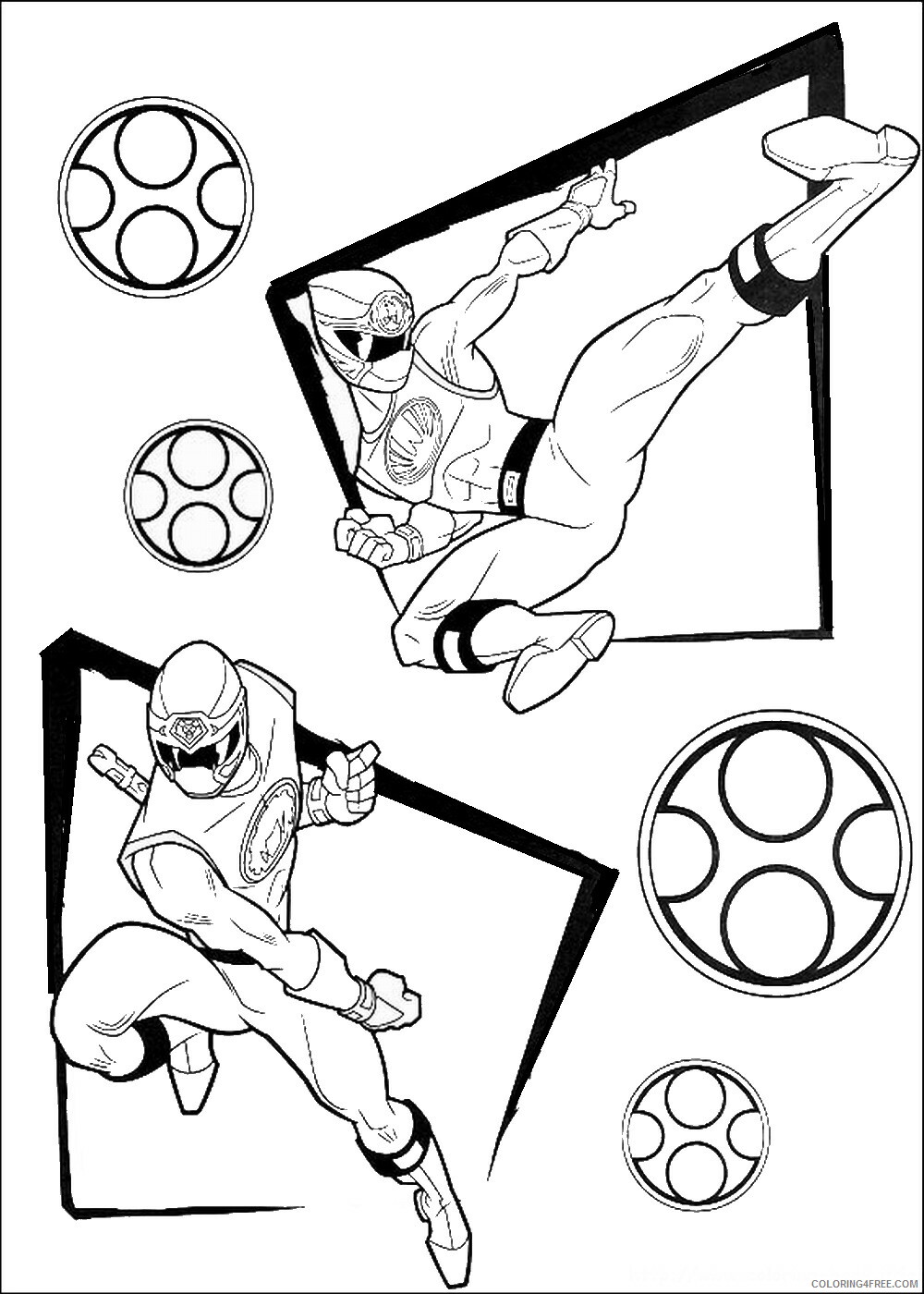 Power Rangers Coloring Pages TV Film power_ranger_83 Printable 2020 06695 Coloring4free