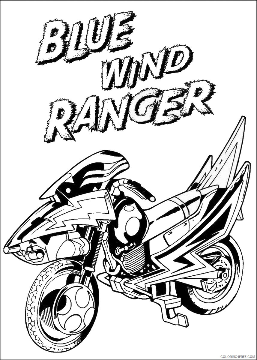 Power Rangers Coloring Pages TV Film power_rangers1 Printable 2020 06697 Coloring4free