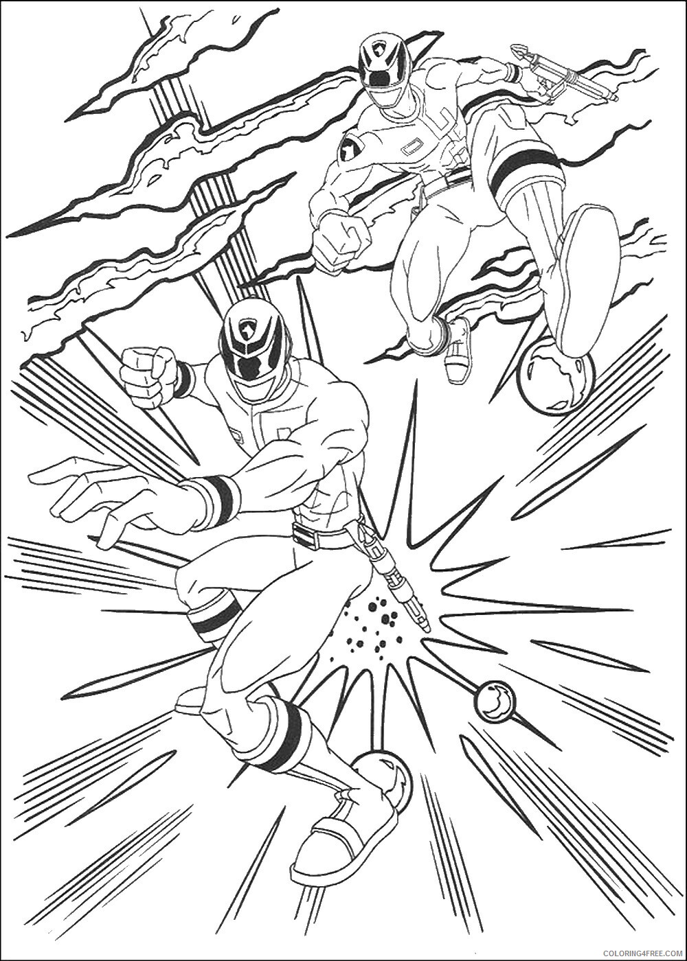 Power Rangers Coloring Pages TV Film power_rangers12 Printable 2020 06699 Coloring4free