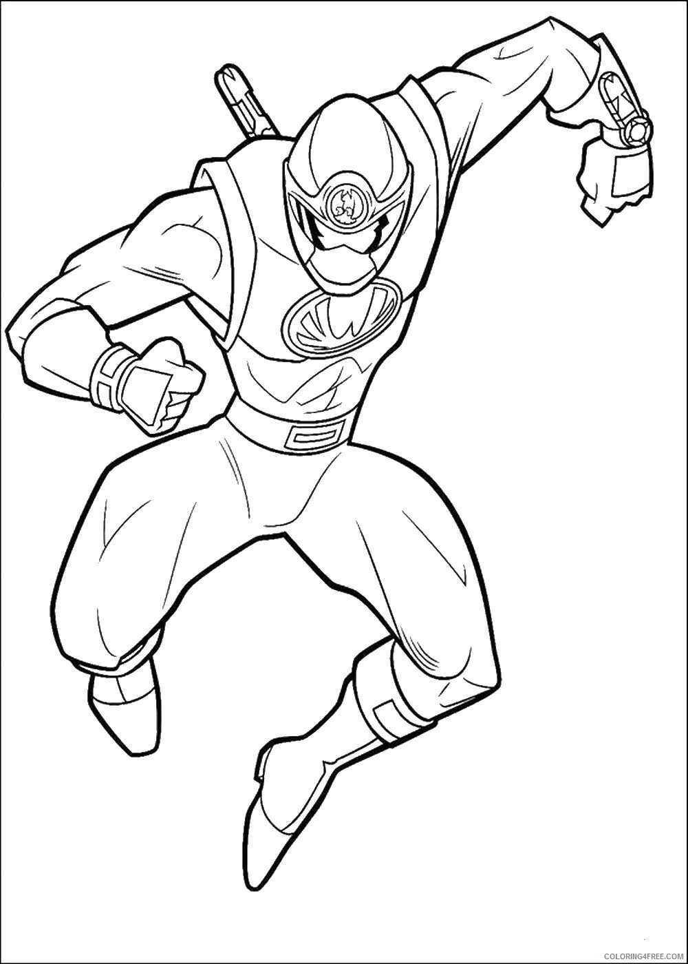 Power Rangers Coloring Pages TV Film power_rangers7 Printable 2020 06702 Coloring4free