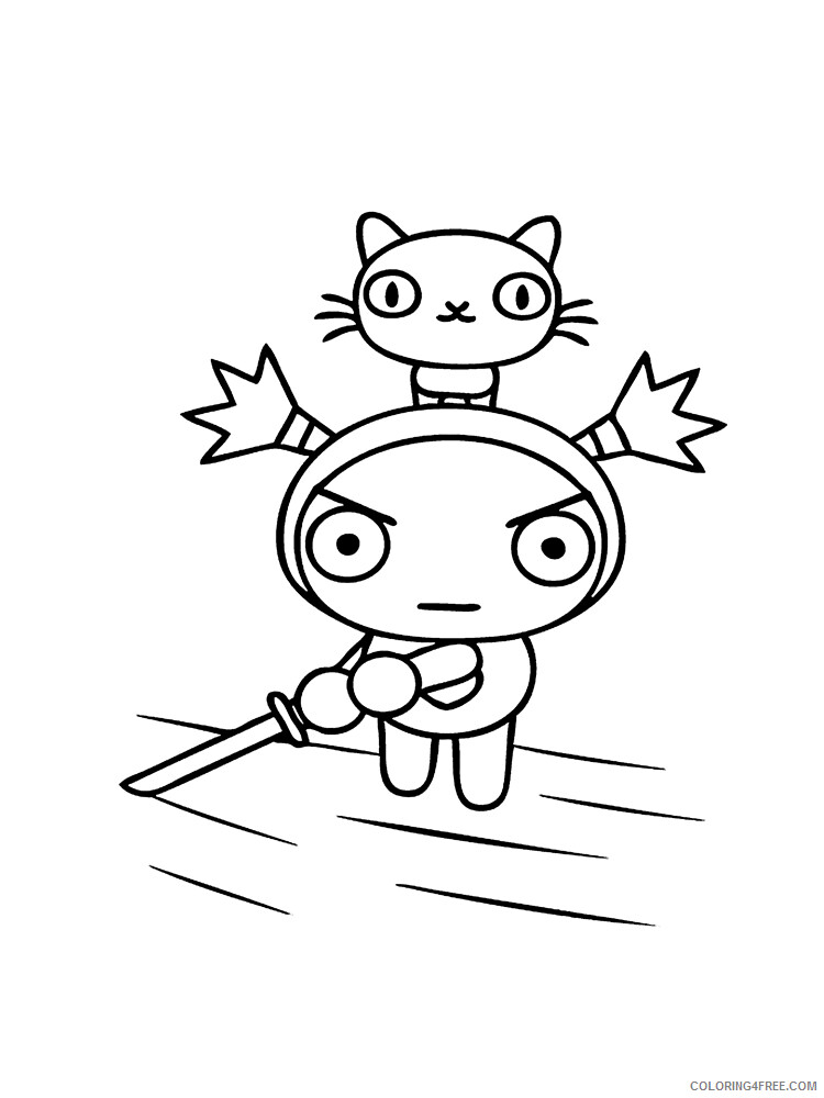 Pucca Coloring Pages TV Film Pucca 1 Printable 2020 06878 Coloring4free