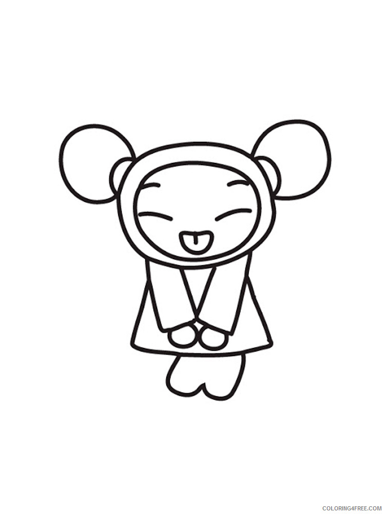Pucca Coloring Pages TV Film Pucca 10 Printable 2020 06879 Coloring4free