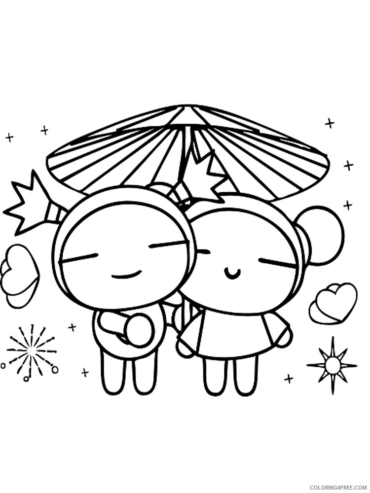 Pucca Coloring Pages TV Film Pucca 4 Printable 2020 06893 Coloring4free