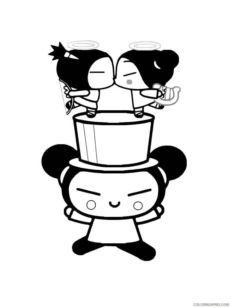 Pucca Coloring Pages TV Film Pucca 8 Printable 2020 06898 Coloring4free