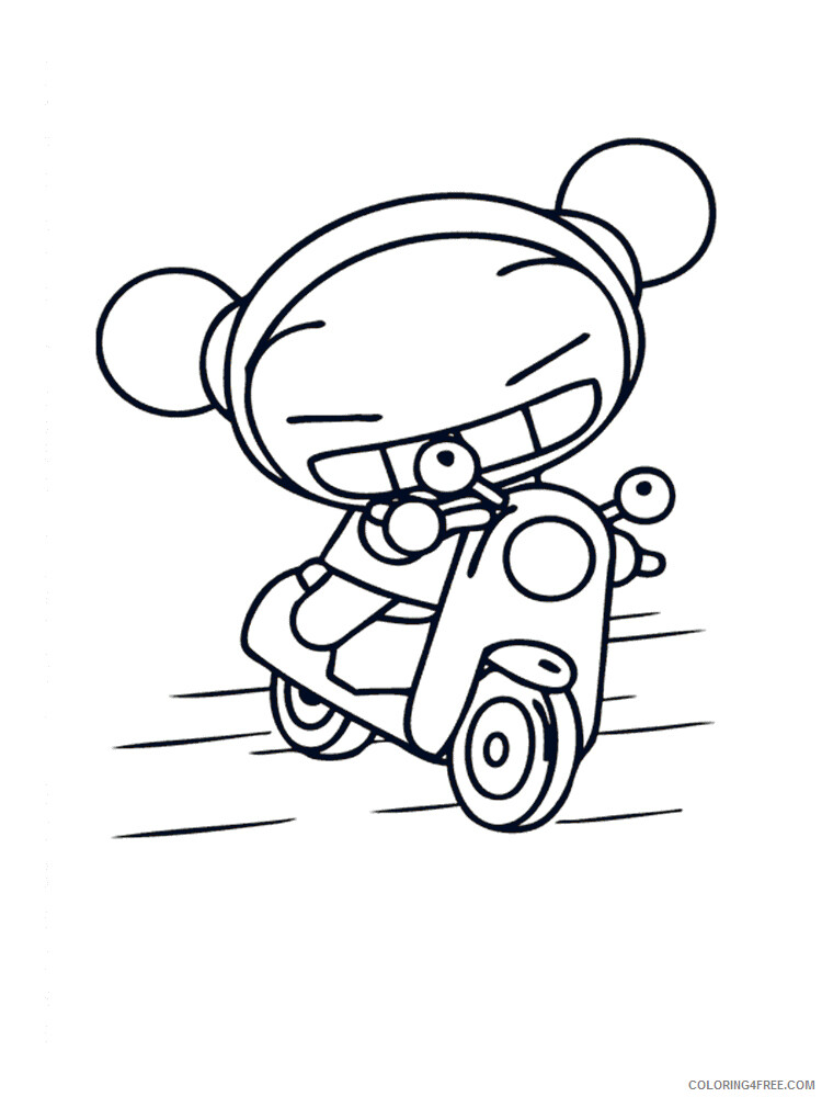 Pucca Coloring Pages TV Film Pucca 9 Printable 2020 06900 Coloring4free
