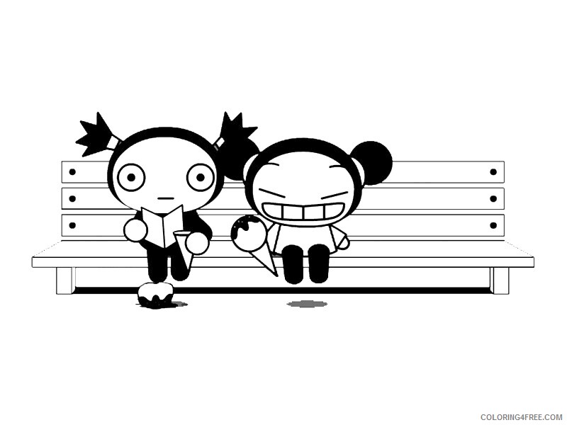 Pucca Coloring Pages TV Film pucca 2 2 Printable 2020 06890 Coloring4free