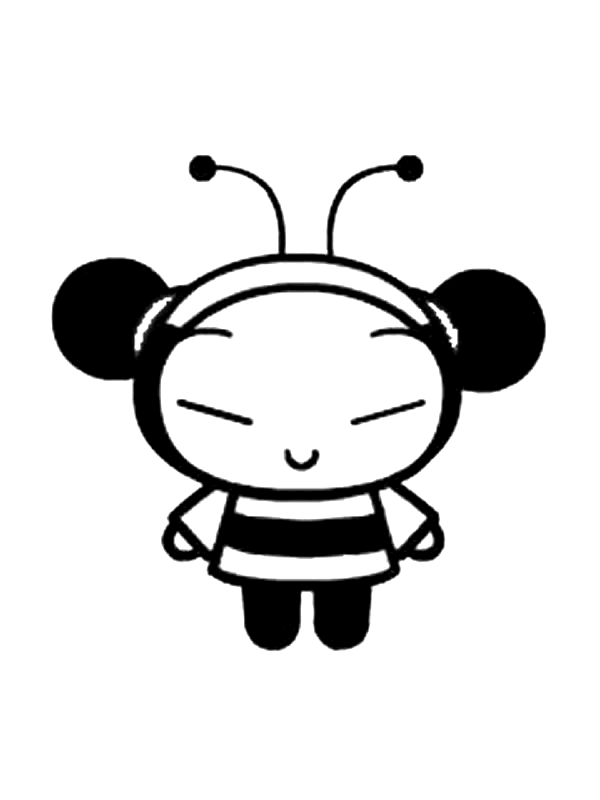 Pucca Coloring Pages TV Film pucca Vtk9F Printable 2020 06875 Coloring4free