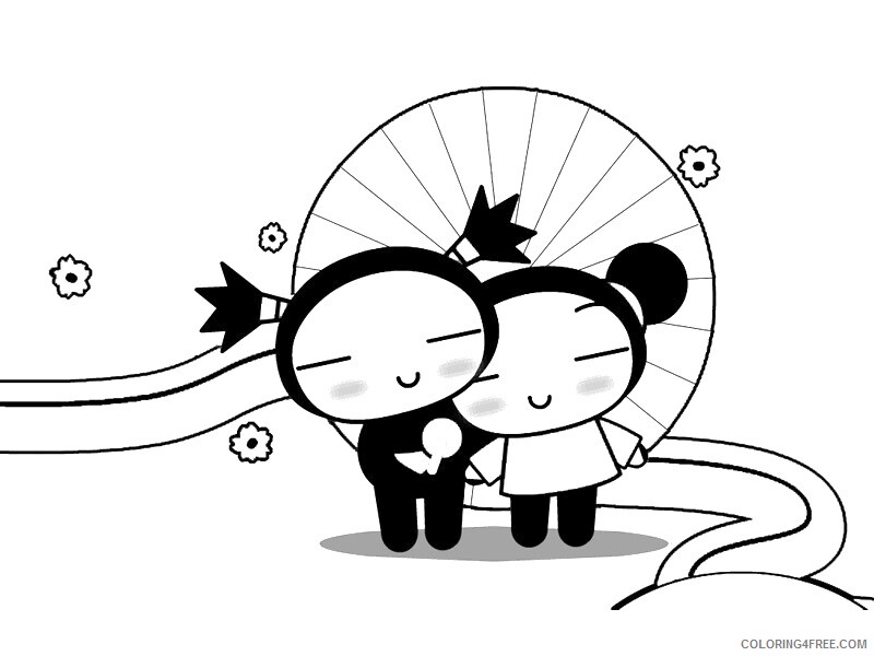 Pucca Coloring Pages TV Film pucca X6sYI Printable 2020 06876 Coloring4free
