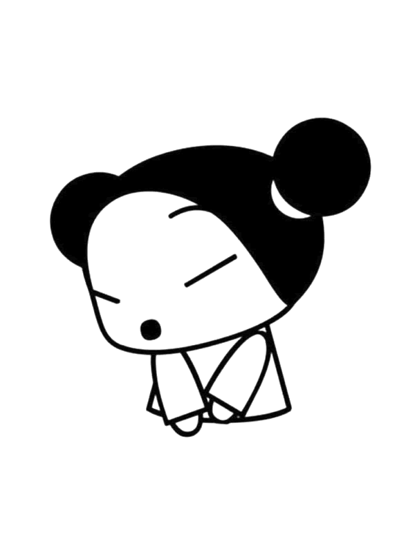 Pucca Coloring Pages TV Film pucca iY1CA Printable 2020 06870 Coloring4free