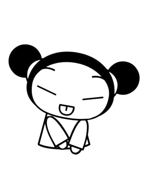 Pucca Coloring Pages TV Film pucca tliTn Printable 2020 06874 Coloring4free