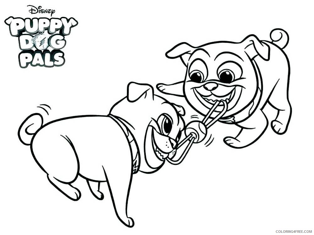 Puppy Dog Pals Coloring Pages TV Film Puppy Dog Pals 10 Printable 2020 06905 Coloring4free