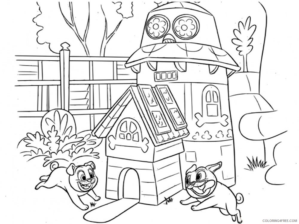 Puppy Dog Pals Coloring Pages TV Film Puppy Dog Pals 11 Printable 2020 06906 Coloring4free
