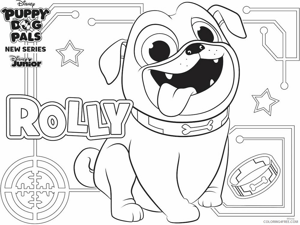 Puppy Dog Pals Coloring Pages TV Film Puppy Dog Pals 15 Printable 2020 06910 Coloring4free