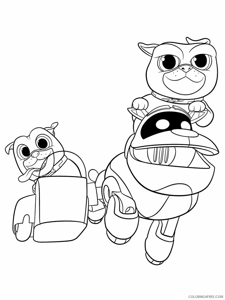 Puppy Dog Pals Coloring Pages TV Film Puppy Dog Pals 2 Printable 2020 06911 Coloring4free