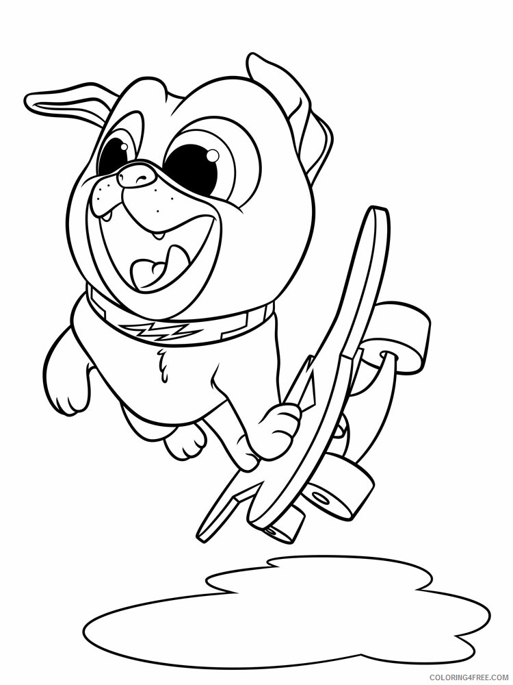 Puppy Dog Pals Coloring Pages TV Film Puppy Dog Pals 3 Printable 2020 06912 Coloring4free