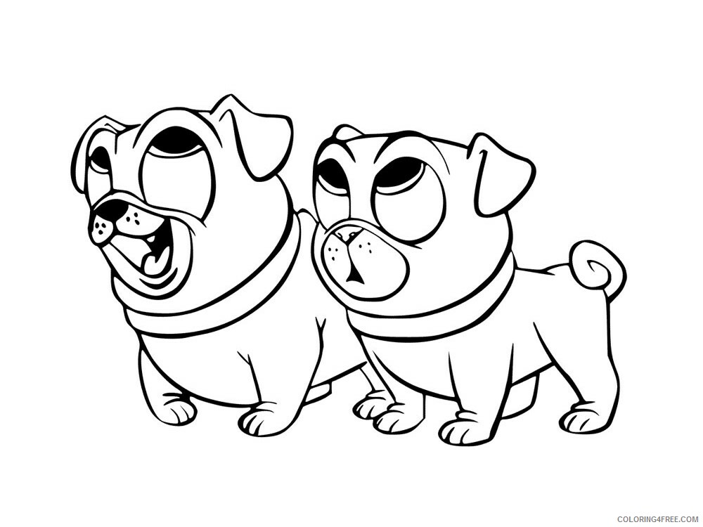 Puppy Dog Pals Coloring Pages TV Film Puppy Dog Pals 5 Printable 2020 06914 Coloring4free