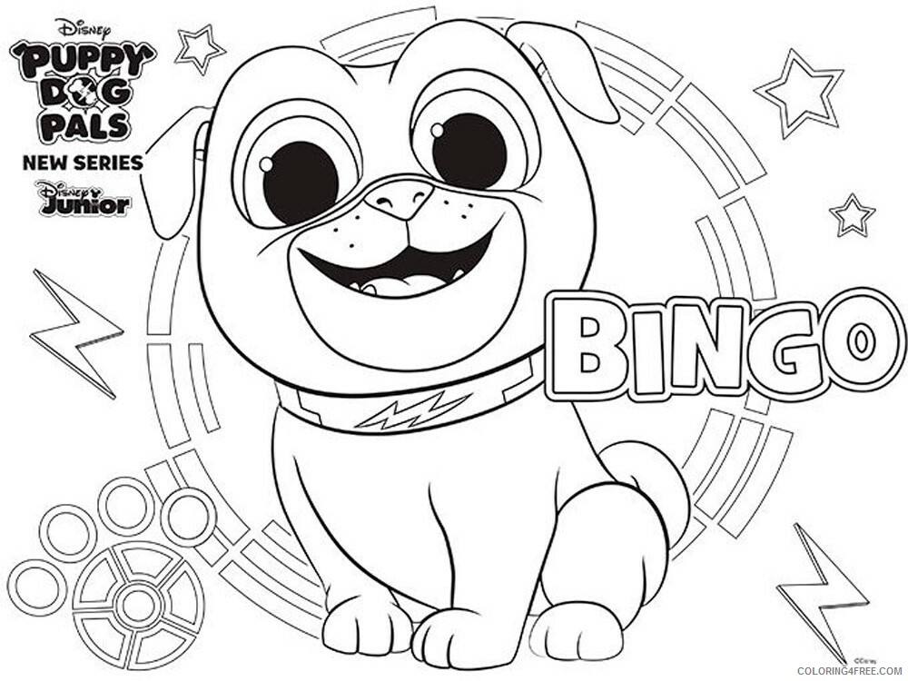 Puppy Dog Pals Coloring Pages TV Film Puppy Dog Pals 8 Printable 2020 06917 Coloring4free