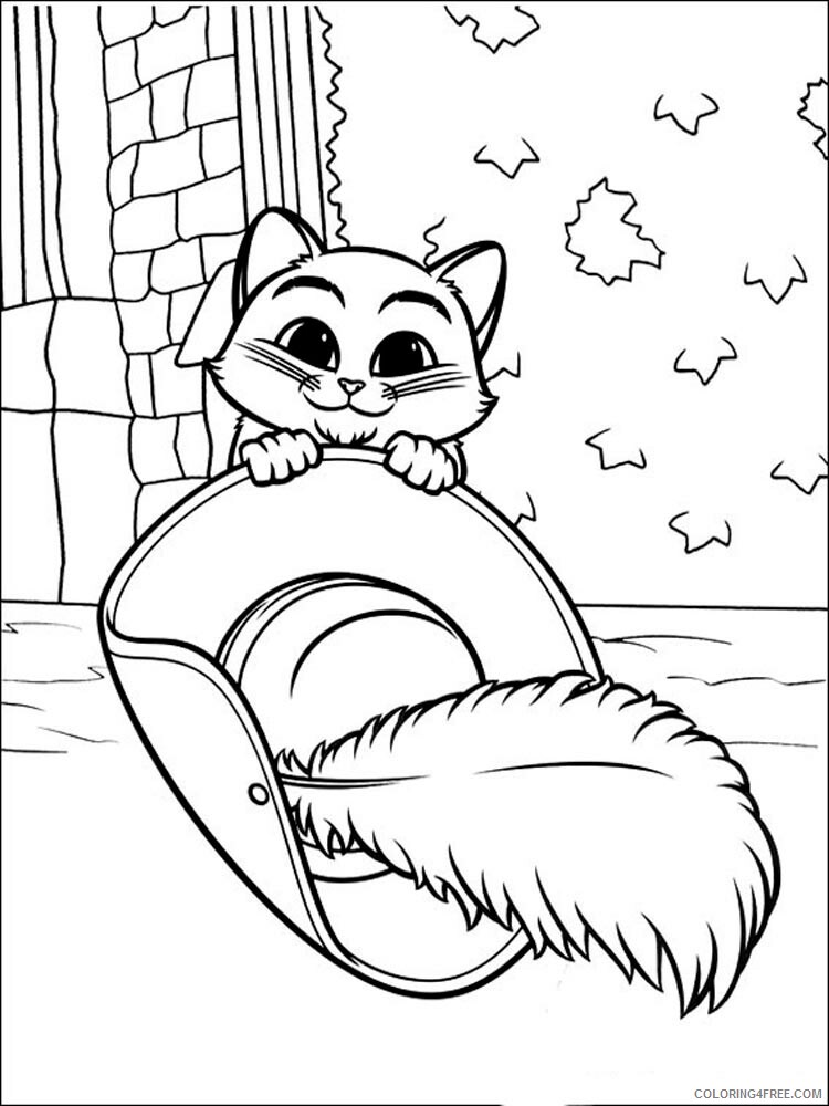 Puss in Boots Coloring Pages TV Film Puss in Boots 2 Printable 2020 06944 Coloring4free