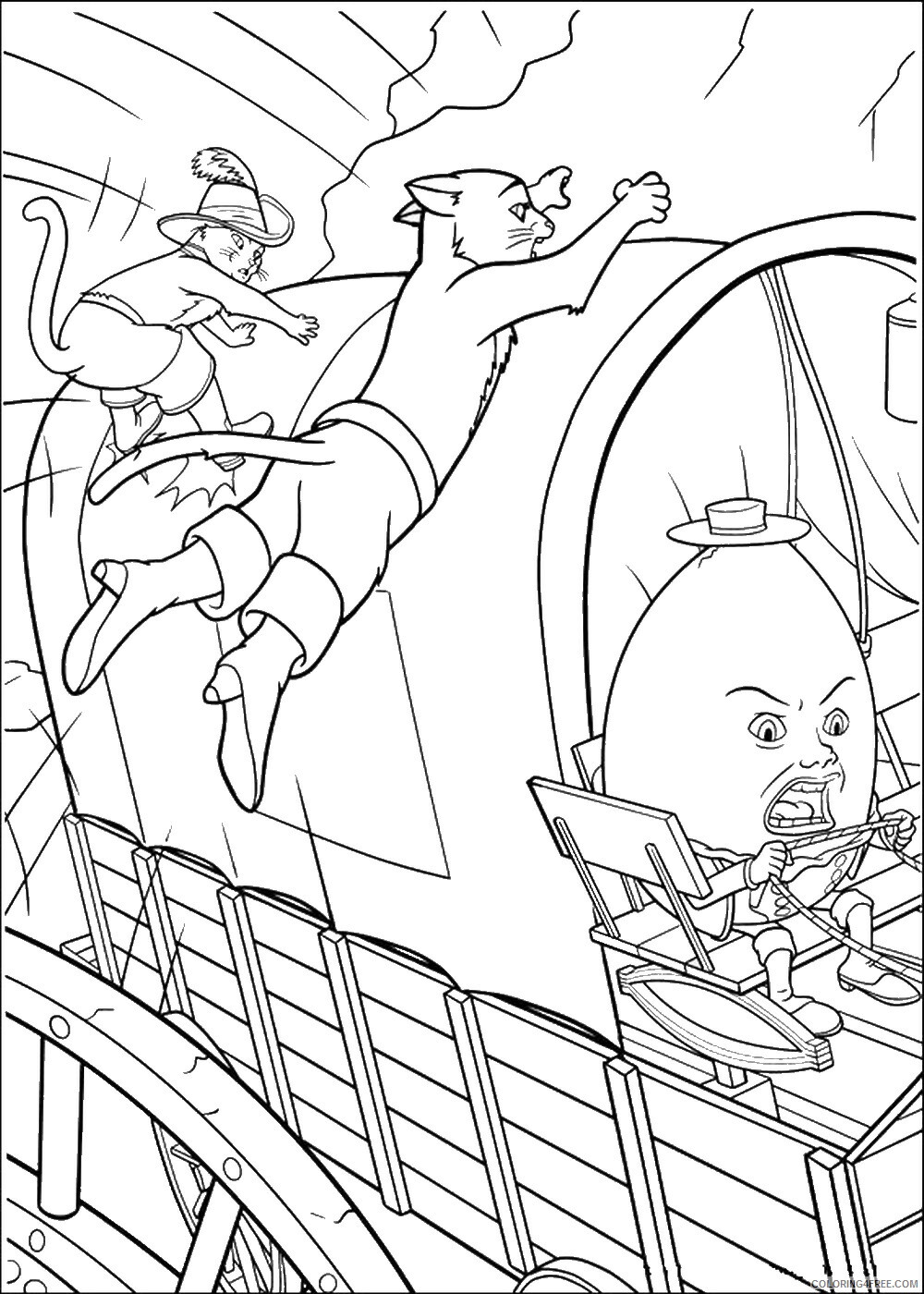 Puss in Boots Coloring Pages TV Film puss_boots_cl_21 Printable 2020 06928 Coloring4free