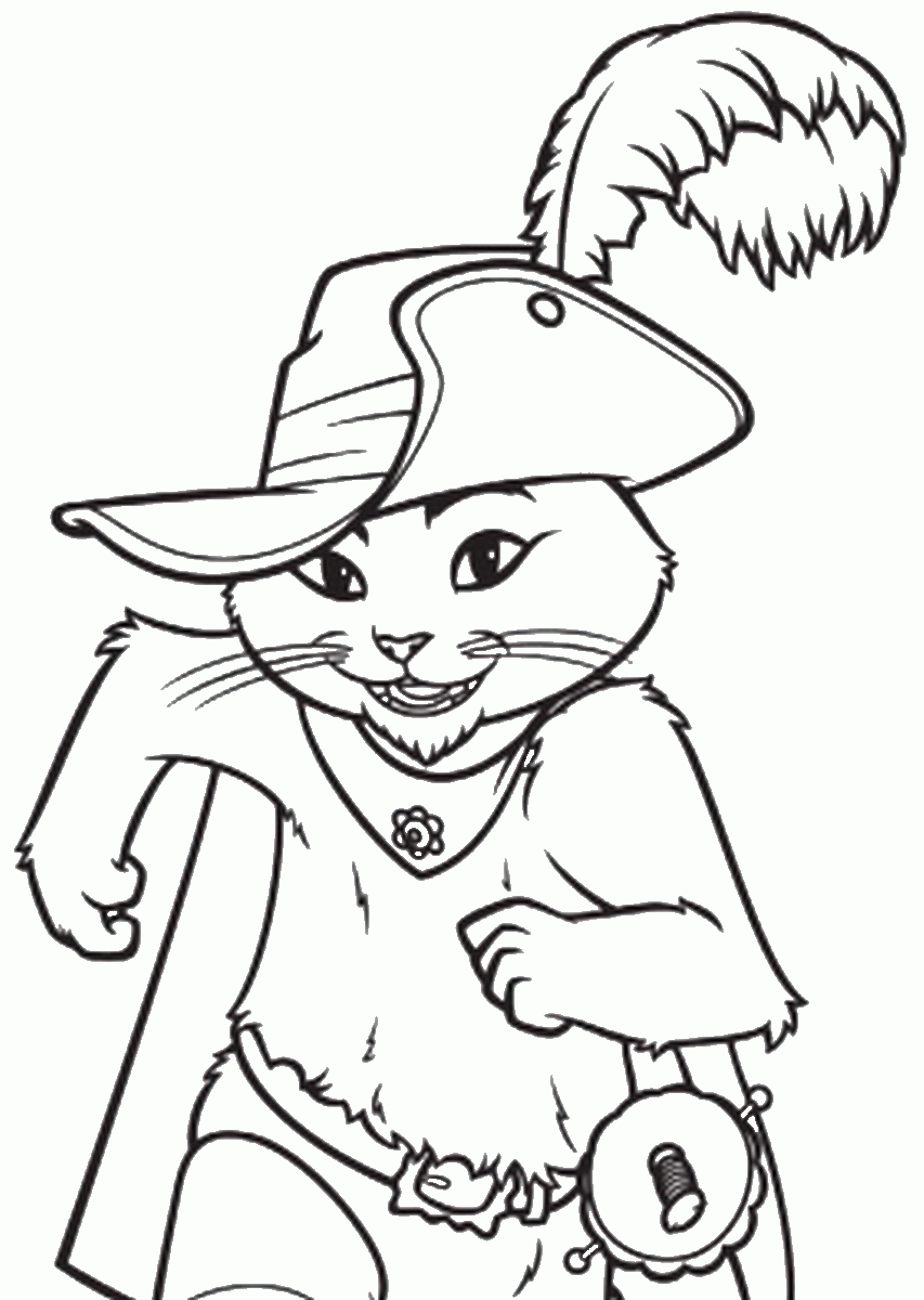 Puss in Boots Coloring Pages TV Film puss_boots_cl_36 Printable 2020 06935 Coloring4free