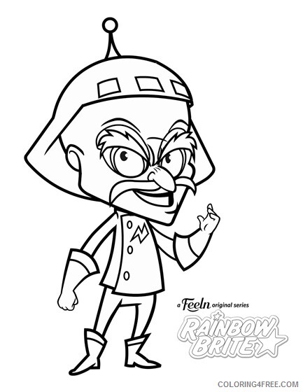 Rainbow Brite Coloring Pages TV Film murky Printable 2020 06957 Coloring4free