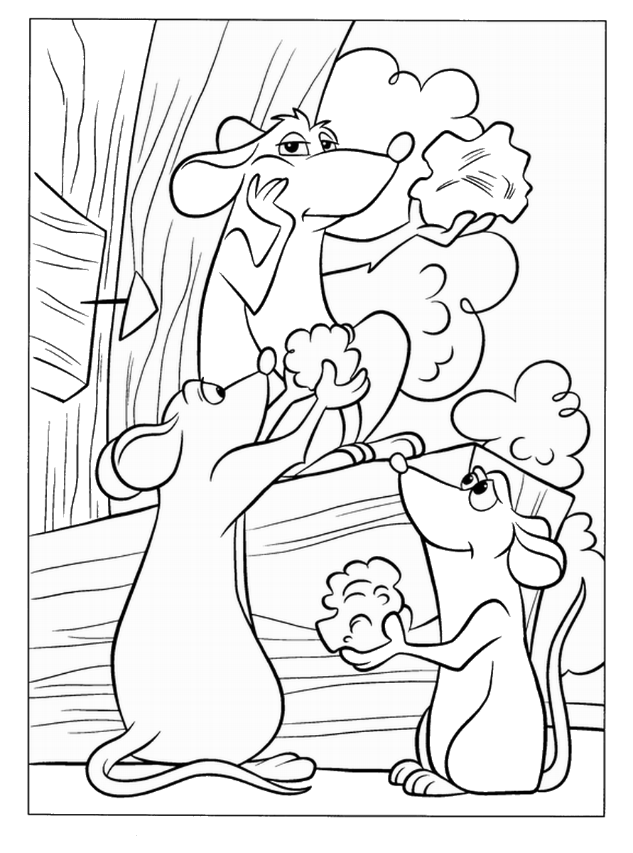 Ratatouille Coloring Pages TV Film Ratatouille_coloring_12 Printable 2020 06971 Coloring4free