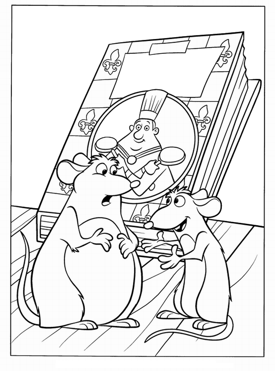Ratatouille Coloring Pages TV Film Ratatouille_coloring_14 Printable 2020 06973 Coloring4free