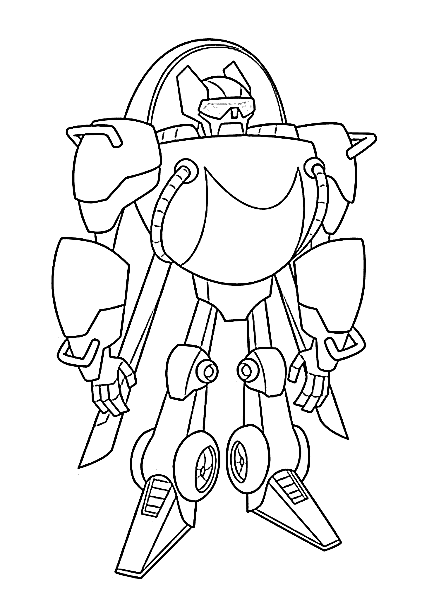 Rescue Bots Coloring Pages TV Film Blurr Rescue Bots Printable 2020 07071 Coloring4free
