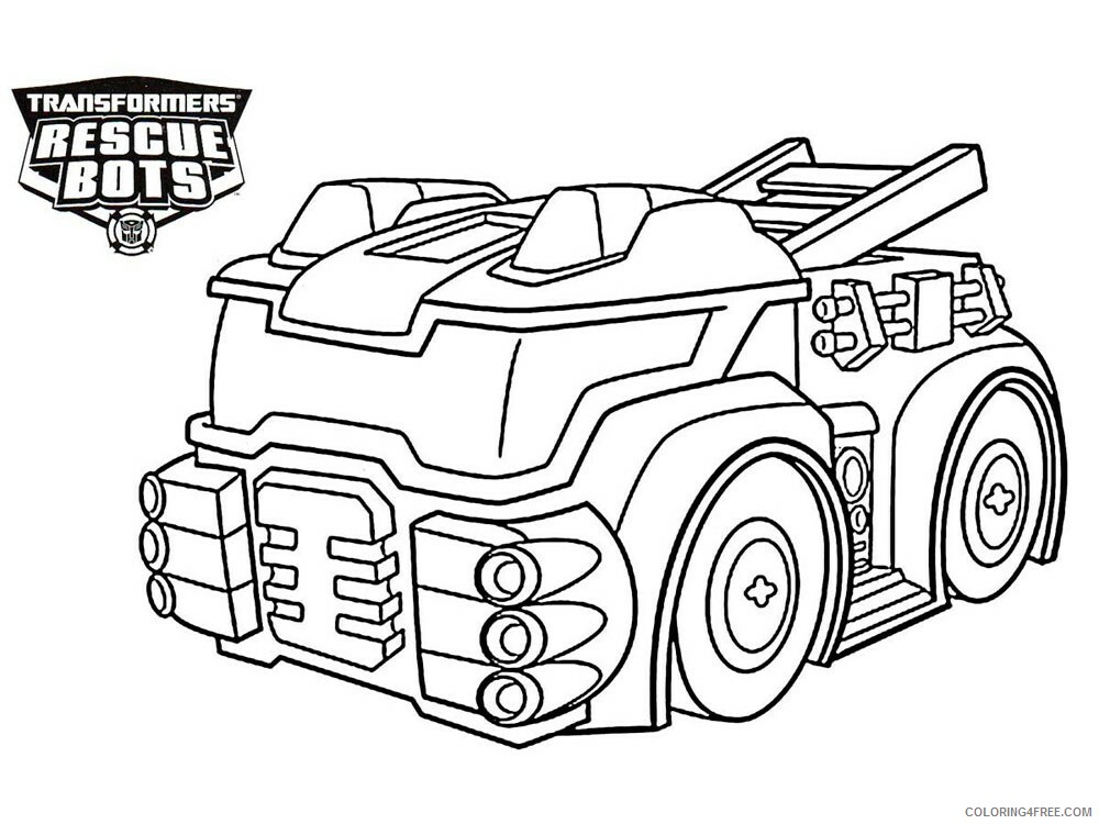 Rescue Bots Coloring Pages TV Film Rescue Bots 11 Printable 2020 07084 Coloring4free