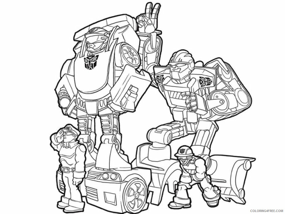 Rescue Bots Coloring Pages TV Film Rescue Bots 9 Printable 2020 07093 Coloring4free