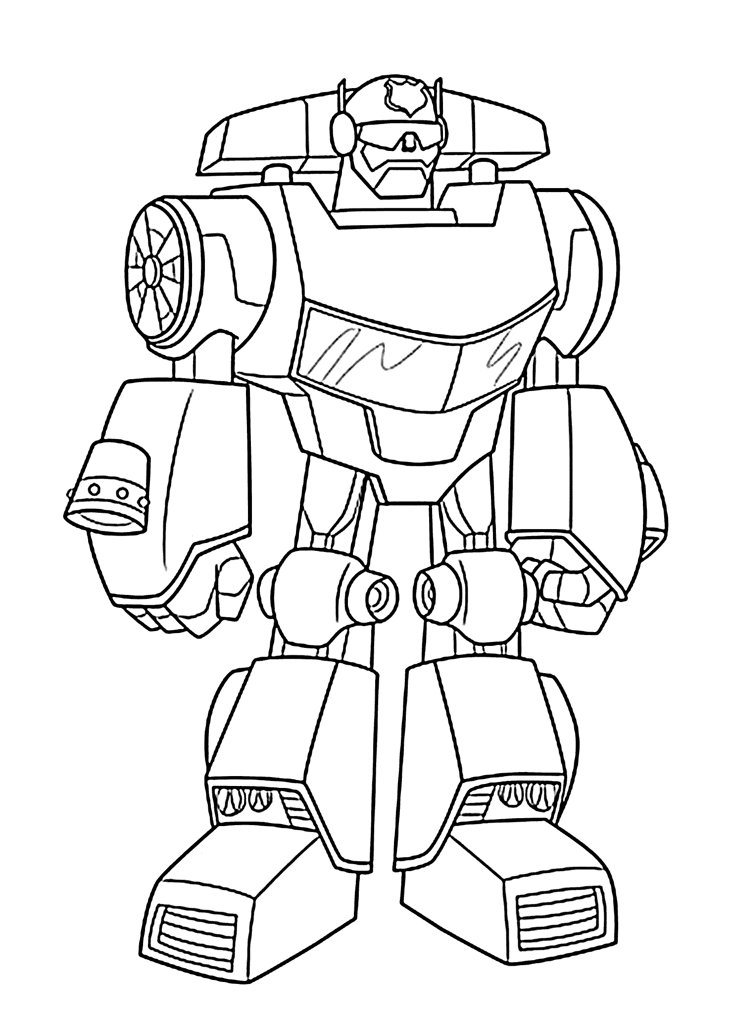 Rescue Bots Coloring Pages TV Film Rescue Bots Printable 2020 07079 Coloring4free